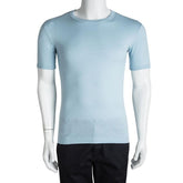 Dolce & Gabbana light blue casual t shirt
